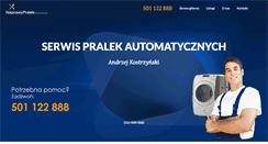 Desktop Screenshot of naprawypralekwarszawa.pl